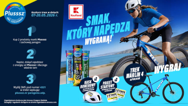 Konkurs "Smak który napędza wygrana" Kaufland