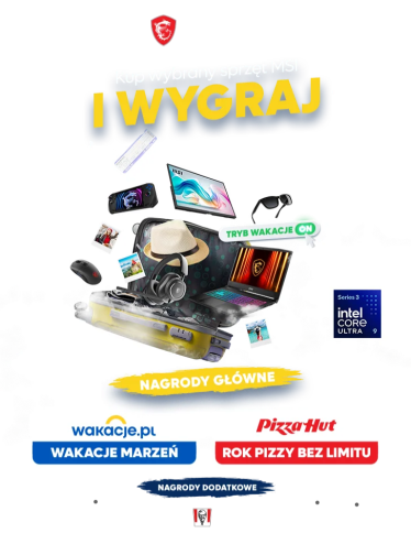 Konkurs "Turbo wakacje z MSI"