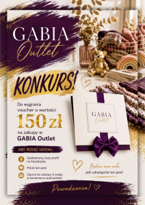 Konkurs od Gabia Outlet