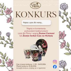 Konkurs "Napisz cytat dla mamy"