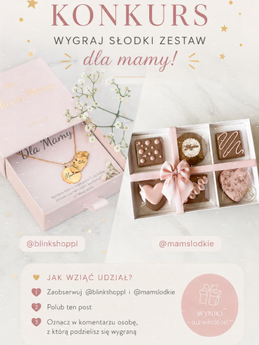 Konkurs "BLINKSHOP & MAM SŁODKIE"
