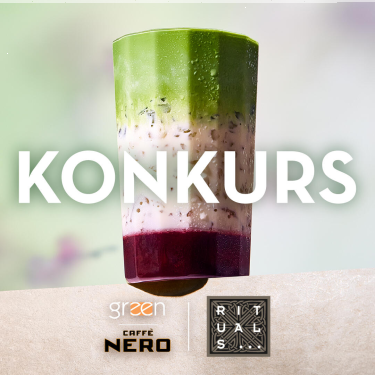 Konkurs "Przyjemność dla ducha i ciała - Green Caffè Nero x Rituals"