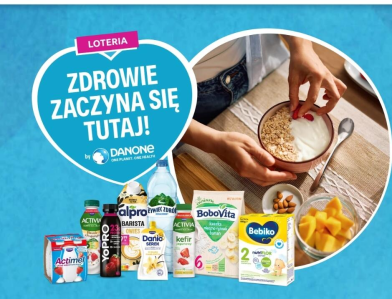 Loteria "Zdrowie zaczyna się tutaj" Carrefour, Intermarche, E. Leclerc