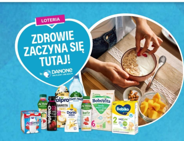 Loteria "Zdrowie zaczyna się tutaj" Carrefour, Intermarche, E. Leclerc