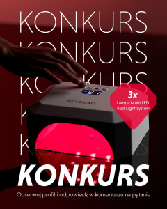 Wygraj lampę Semilac Multi LED Red Light System