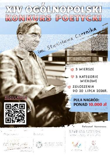 XIV Ogólnopolski Konkurs Poetycki im. Stanisława Czernika
