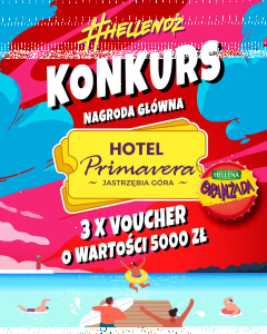Konkurs "Twoje ulubione miejsce z Oranżadą Hellena"