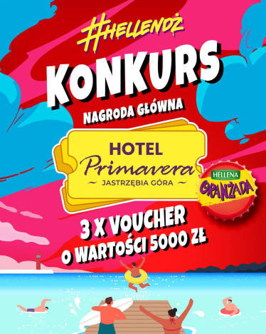 Konkurs "Twoje ulubione miejsce z Oranżadą Hellena"
