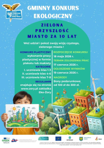 Konkurs plastyczny w Żorach "Zielona przyszłość. Moje miasto za 10 lat"
