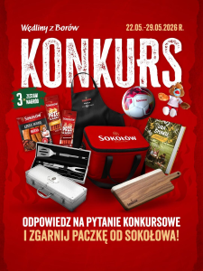 Konkurs "Sokołów Wędliny z Borów - konkurs Grillowa Złota Zasada"