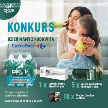 Konkurs "Rodowita na Dzień Mamy" Carrefour
