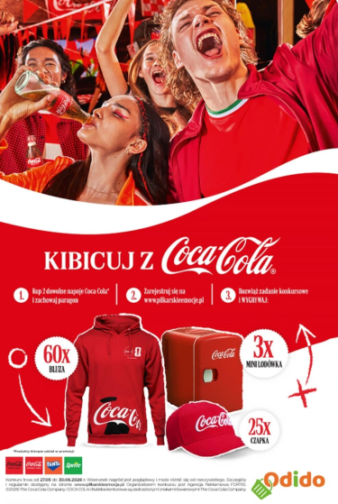 Konkurs "Kibicuj z Coca-Cola w ODIDO"