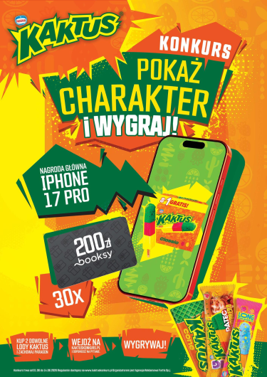 Konkurs "Pokaż charakter i wygraj! Kaktus" Netto