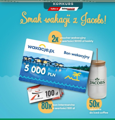 Konkurs "Smak wakacji z Jacobs" Intermarche