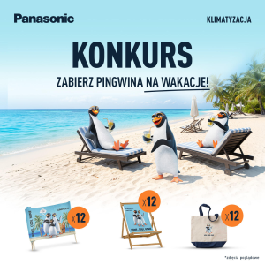 Konkurs "Zabierz pingwina na wakacje"