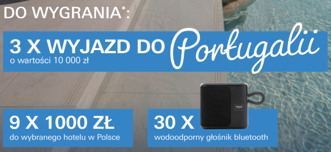 Konkurs "Wygraj wakacje w swoim rytmie!" wybrane sklepy