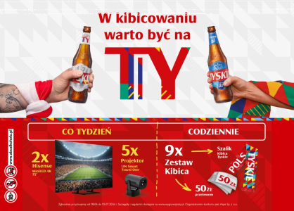 Konkurs "Wygrywaj na TY" Stokrotka, E.Leclerc, Auchan, Carrefour, Intermarche, 18+