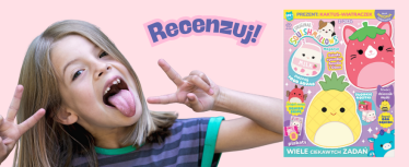 Konkurs "Nowy magazyn Squishmallows® - zostań recenzentką"