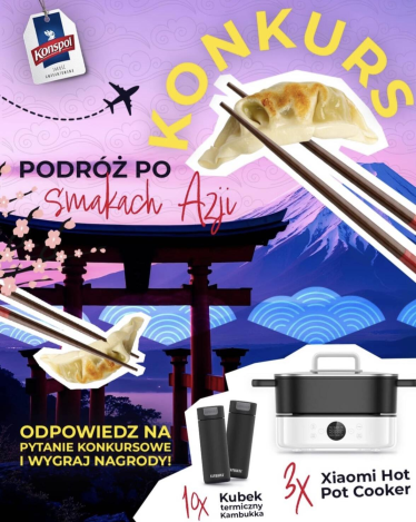 Konkurs "Podróż po smakach Azji z Konspol"