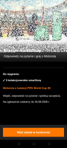 Konkurs mundialowy w aplikacji Mój Orange