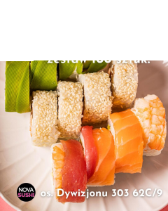 Kraków: Wygraj 100 sztuk sushi