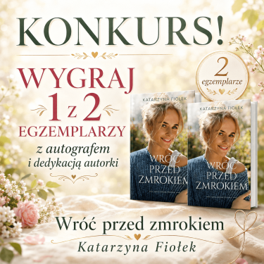 Wygraj książkę Wróć przed zmrokiem