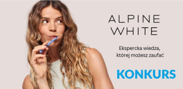 Konkurs "Alpine White – wygraj zestaw do wybielania zębów"