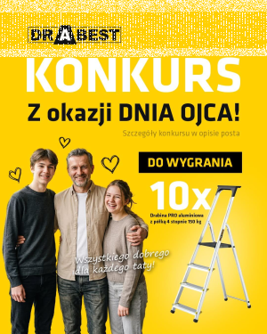 Konkurs z okazji Dnia taty z Drabest!