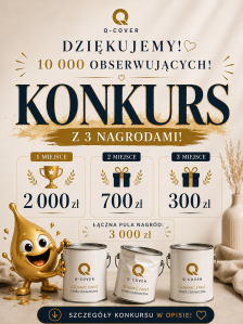Konkurs "10 000 OBSERWUJĄCYCH Q-COVER"