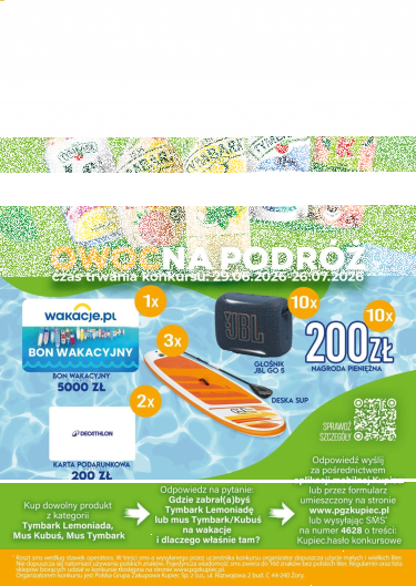 Konkurs "Owocna podróż"