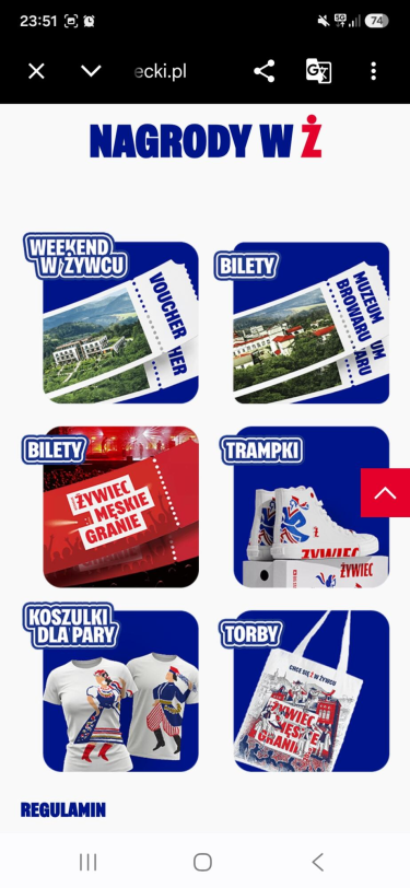 Konkurs "Przywilej Żywiecki" 18+