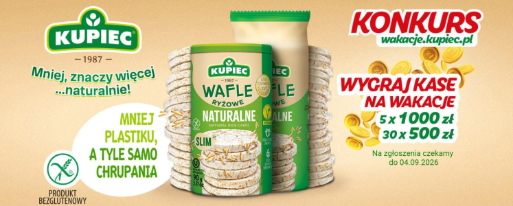 Konkurs "Wakacje z marką Kupiec"