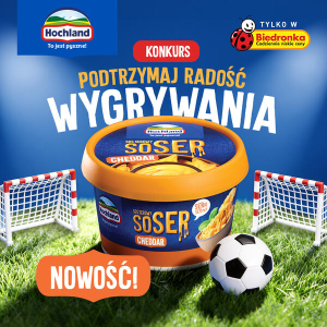 Konkurs "Podtrzymaj radość wygrywania" Biedronka