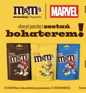 Loteria "Epicki weekend z M&M’s"