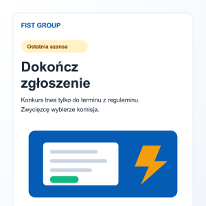 Konkurs ogólnopolski "FIST Group – wygraj pomiary instalacji elektrycznej"
