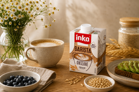 Konkurs "Kawa z pianką — na ciepło czy na zimno? Przetestuj INKA Barista Owsiane"