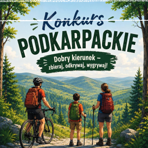 Konkurs "Podkarpackie. Dobry kierunek - zbieraj, odkrywaj, wygrywaj"