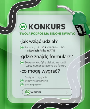Konkurs "Twoja podróż ma zielone światło"
