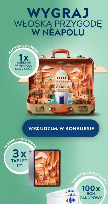 Konkurs "Lato z Lavazza" Carrefour