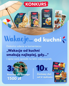 Konkurs "Wakacje od kuchni"
