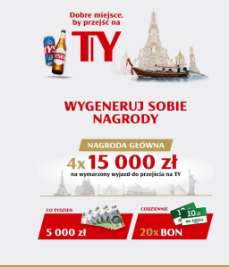 Konkurs "Dobre miejsce na TY" Żabka, 18+