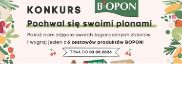 Konkurs "Pochwal się swoimi plonami"