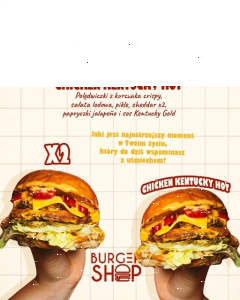 Wygraj Burger w Burger Shop Ruda Śląska! do godz. 14:59