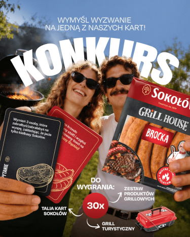 Konkurs "Sokołów rozdaje karty na grillu"