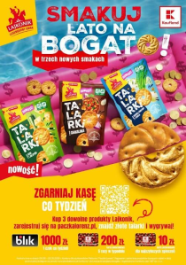 Konkurs Lajkonik tylko w sieci Kaufland "SMAKUJ LATO NA BOGATO!"