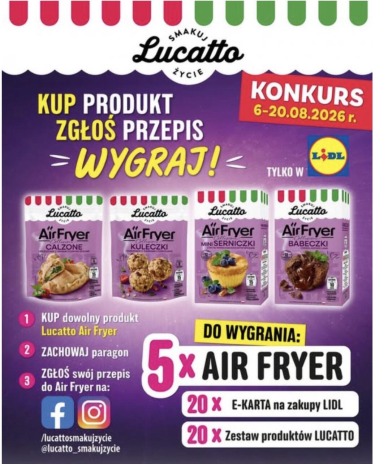 Konkurs "Podziel się swoim ulubionym przepisem i wygraj"