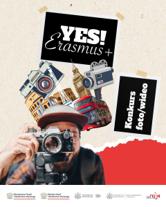 Konkurs dla studentów i doktorantów "YES! Erasmus+"