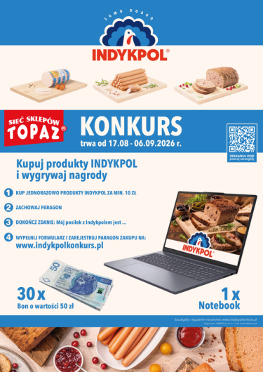 Konkurs "Indykpol" Topaz