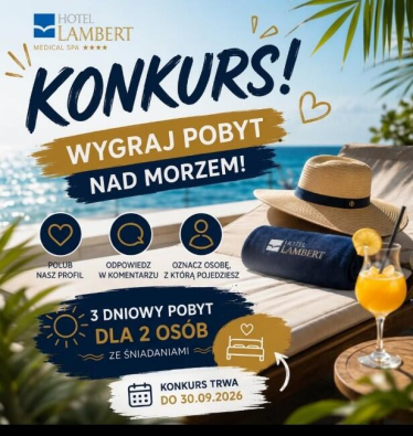 Wygraj jesienny reset nad morzem w Hotelu Lambert!