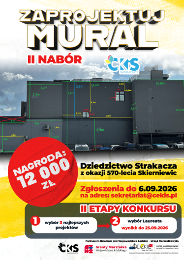 Konkurs "Zaprojektuj mural i wygraj nagrodę"